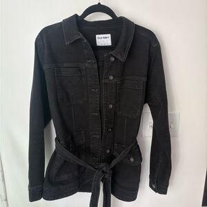 Old Navy Women's black Denim Jacket